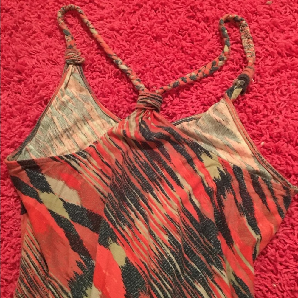 Lucky Aztec strapping dress